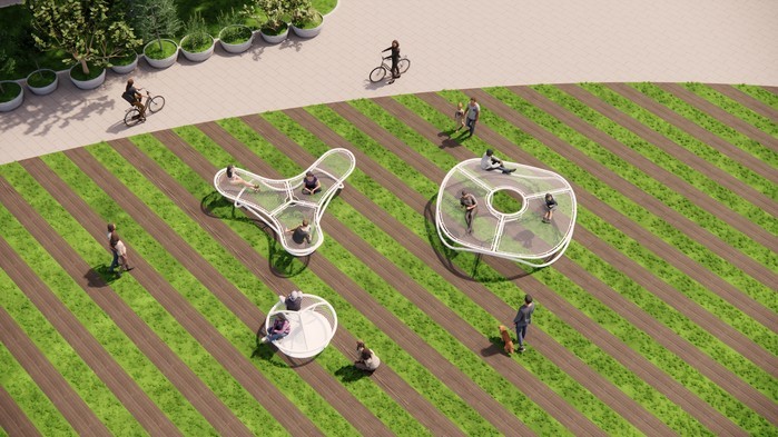 서울광장에 펼쳐진 '한들한들&...